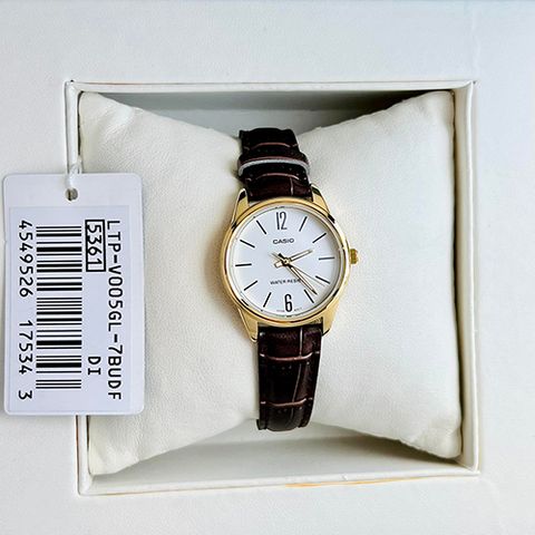  CASIO NỮ LTP-V005GL-7BUDF CHÍNH HÃNG 