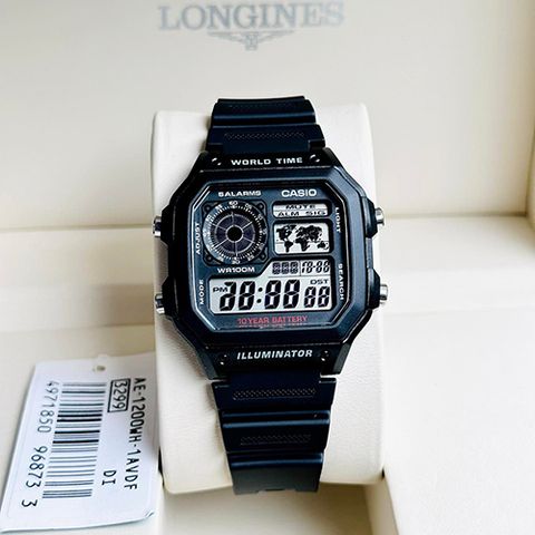  CASIO NAM AE-1200WH-1AVDF CHÍNH HÃNG 