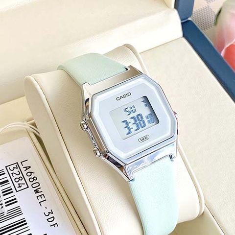  CASIO NỮ LA680WEL-3DF CHÍNH HÃNG 