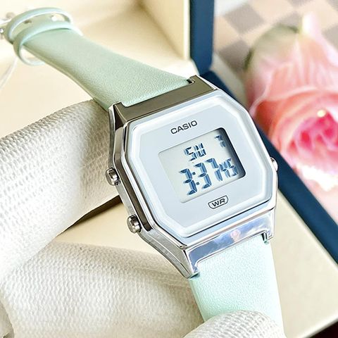  CASIO NỮ LA680WEL-3DF CHÍNH HÃNG 