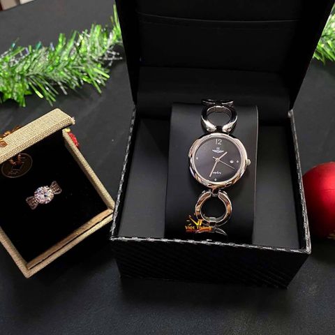  SET QUÀ DÀNH CHO NỮ ( ĐỒNG HỒ SRWATCH SL1601.1101TE + NHẪN OPAL) 