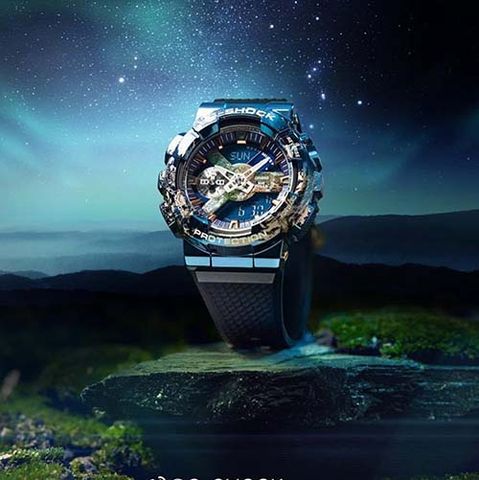  CASIO G-SHOCK GM-110EARTH-1A CHÍNH HÃNG 