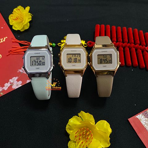  CASIO NỮ LA680WEG 3 MÀU CHÍNH HÃNG 