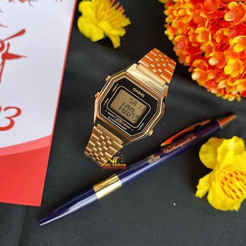  SET QUÀ DÀNH CHO HỌC SINH ( ĐỒNG HỒ CASIO LA680WGA-1DF + BÚT KÝ BIZNER THIÊN LONG) 