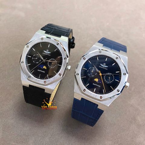  SR WATCH NAM SUN & MOON SG60062.4902SM CHÍNH HÃNG 