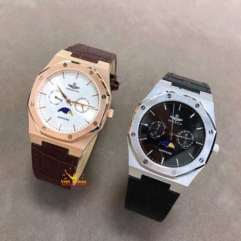  SR WATCH NAM SUN & MOON SG60062.4103SM CHÍNH HÃNG 