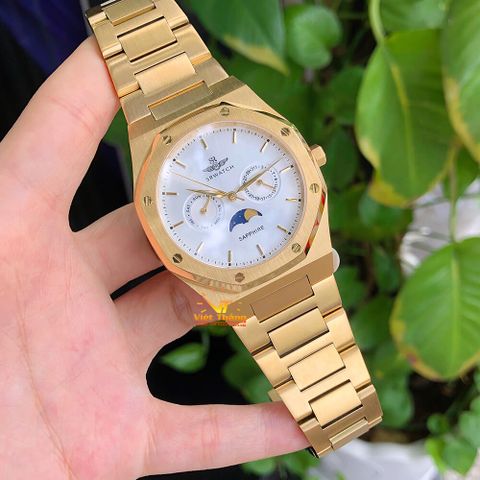  SR WATCH NAM SUN & MOON SG60061.1402SM CHÍNH HÃNG 