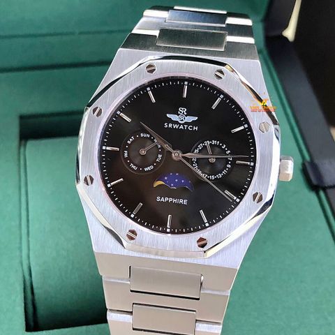  SR WATCH NAM SUN & MOON SG60061.1101SM CHÍNH HÃNG 