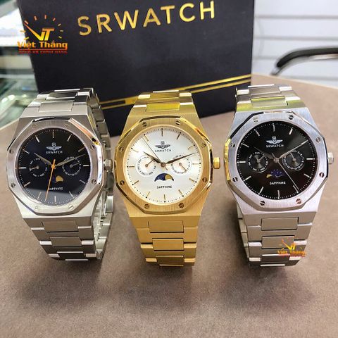  SR WATCH NAM SUN & MOON SG60061.1101SM CHÍNH HÃNG 
