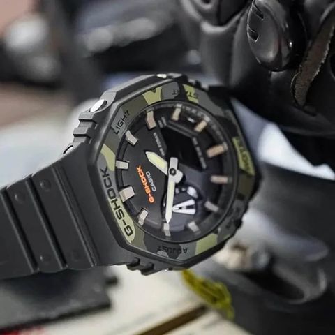  CASIO NAM G-SHOCK GA-2100SU-1ADR CHÍNH HÃNG 