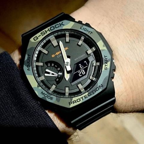  CASIO NAM G-SHOCK GA-2100SU-1ADR CHÍNH HÃNG 