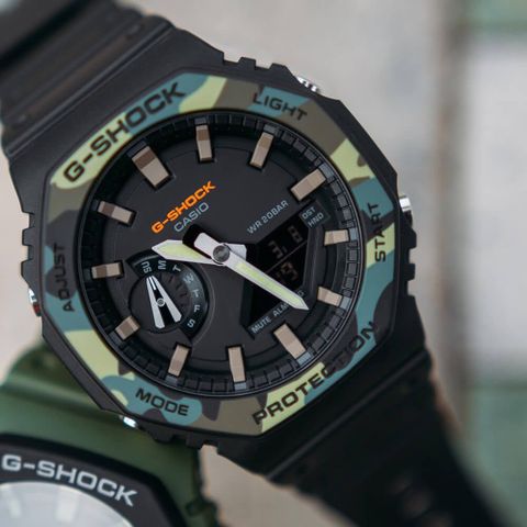  CASIO NAM G-SHOCK GA-2100SU-1ADR CHÍNH HÃNG 