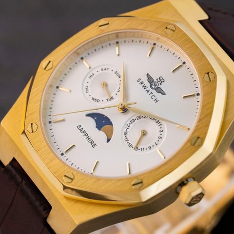  SR WATCH NAM SUN & MOON SG60062.4602SM CHÍNH HÃNG 