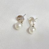  HOA TAI OPAL BẠC Ý NGỌC TRAI KISS ME 