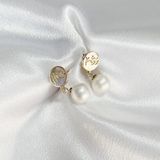  HOA TAI OPAL BẠC Ý NGỌC TRAI KISS ME 