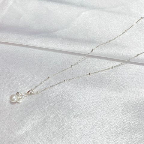  DÂY CHUYỀN OPAL BẠC Ý MẶT ĐÍNH ĐÁ VÀ NGỌC TRAI 