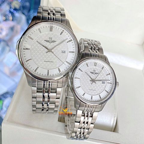  SR WATCH CẶP ĐÔI SG80071.1102CF & SL80071.1102CF CHÍNH HÃNG 