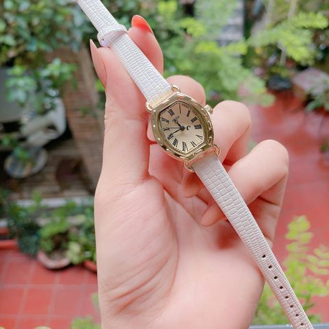  JULIUS NỮ JA-544D VÀNG TRẮNG CHÍNH HÃNG 