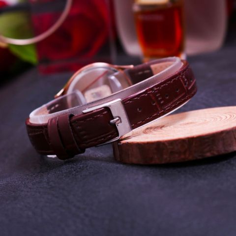  JULIUS NỮ JA-1328LB NÂU CHÍNH HÃNG 