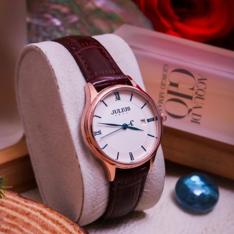  JULIUS NỮ JA-1328LB NÂU CHÍNH HÃNG 