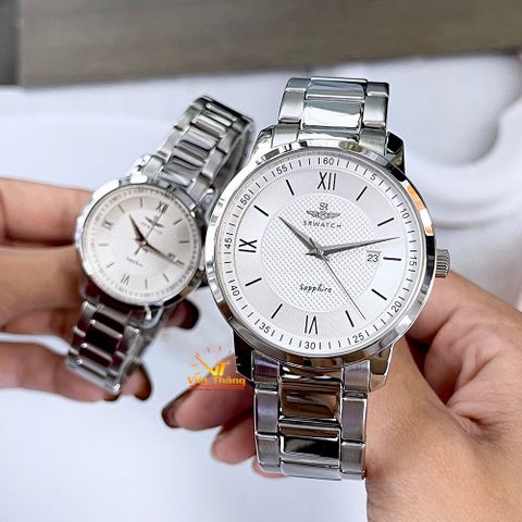  ĐỒNG HỒ CẶP ĐÔI SR WATCH SG3005.1102CV & SL3005.1102CV CHÍNH HÃNG 