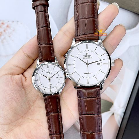  SRWATCH CẶP ĐÔI SG3007.4102CV & SL3007.4102CV CHÍNH HÃNG 