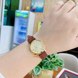 ĐỒNG HỒ NỮ NEOS L40577-DA NÂU M.VÀNG CHÍNH HÃNG 