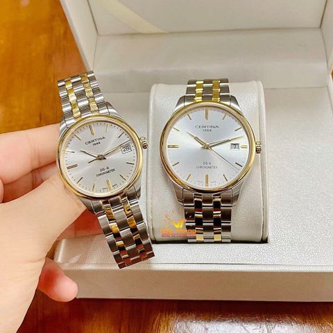  ĐỒNG HỒ CERTINA CẶP ĐÔI C033.451.22.031.00 & C033.251.22.031.00 CHÍNH HÃNG 