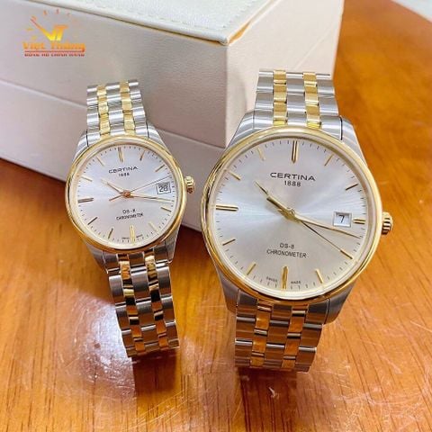  ĐỒNG HỒ CERTINA CẶP ĐÔI C033.451.22.031.00 & C033.251.22.031.00 CHÍNH HÃNG 