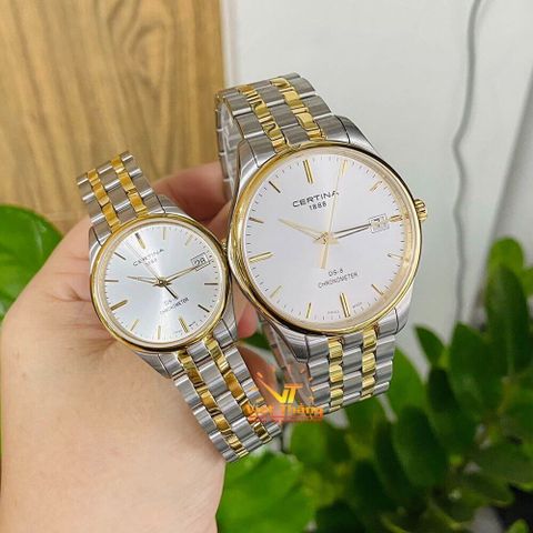  ĐỒNG HỒ CERTINA CẶP ĐÔI C033.451.22.031.00 & C033.251.22.031.00 CHÍNH HÃNG 