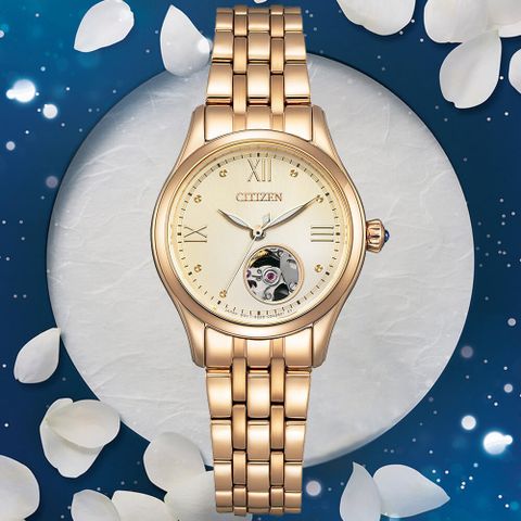  ĐỒNG HỒ NỮ CITIZEN PR1043-80P AUTOMATIC CHÍNH HÃNG 