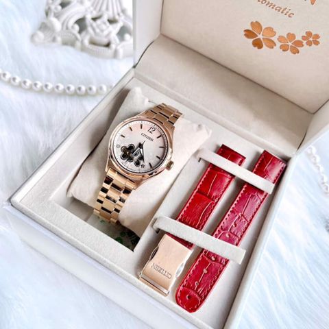  ĐỒNG HỒ NỮ CITIZEN PC1017-61Y AUTOMATIC CHÍNH HÃNG 