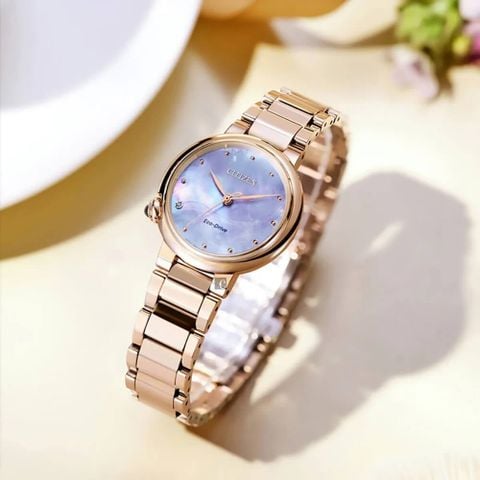  ĐỒNG HỒ NỮ CITIZEN EM0917-81Y ECO DRIVE CHÍNH HÃNG 