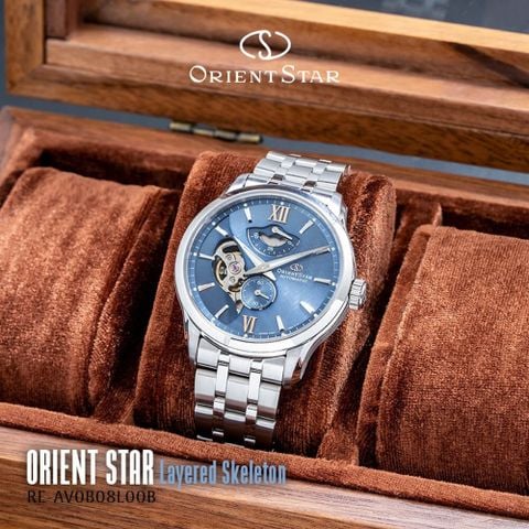  ĐỒNG HỒ NAM ORIENT STAR RE-AV0B08L00B AUTOMATIC CHÍNH HÃNG 
