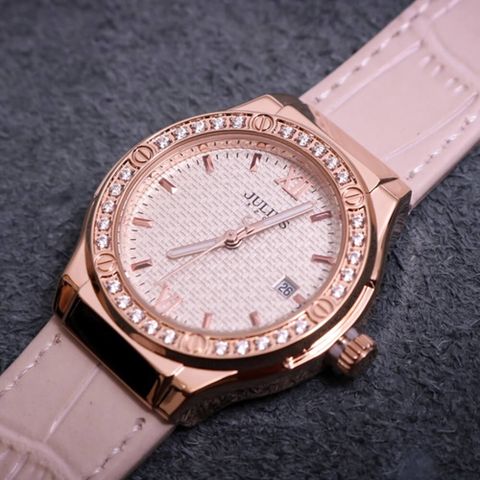  ĐỒNG HỒ NỮ JULIUS JA-1395C HỒNG CHÍNH HÃNG 