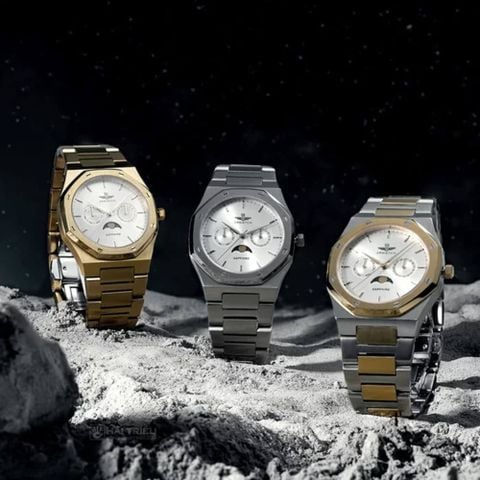  SR WATCH NAM SUN & MOON SG60061.1202SM CHÍNH HÃNG 