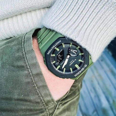  ĐỒNG HỒ NAM CASIO G-SHOCK GA-2110SU-3ADR CHÍNH HÃNG 