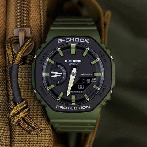  ĐỒNG HỒ NAM CASIO G-SHOCK GA-2110SU-3ADR CHÍNH HÃNG 