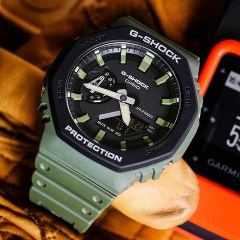  ĐỒNG HỒ NAM CASIO G-SHOCK GA-2110SU-3ADR CHÍNH HÃNG 