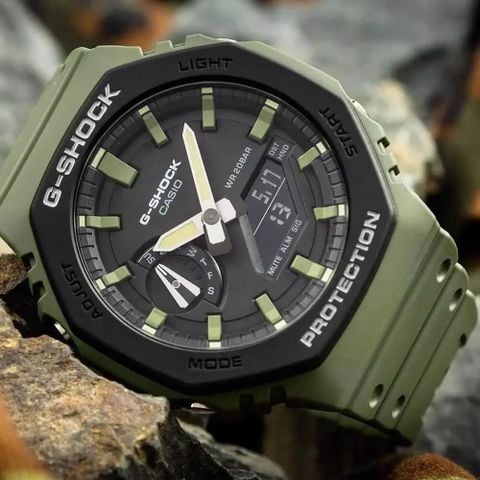  ĐỒNG HỒ NAM CASIO G-SHOCK GA-2110SU-3ADR CHÍNH HÃNG 