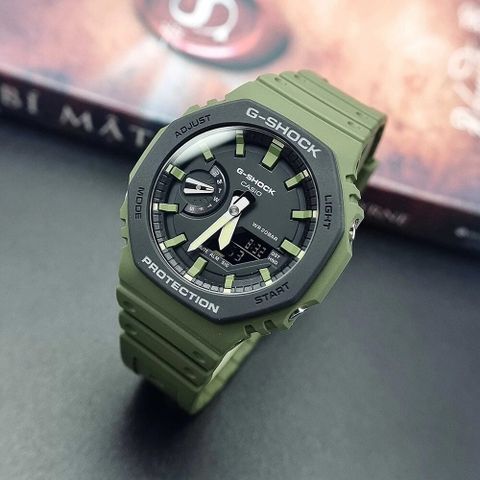  ĐỒNG HỒ NAM CASIO G-SHOCK GA-2110SU-3ADR CHÍNH HÃNG 