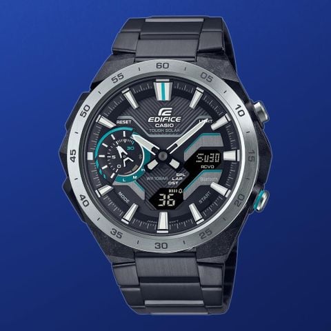  ĐỒNG HỒ NAM CASIO EDIFICE ECB-2200DD-1ADF TOUGH SOLAR CHÍNH HÃNG 