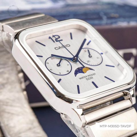  ĐỒNG HỒ NAM CASIO MTP-M305D-7AVDF CHÍNH HÃNG 