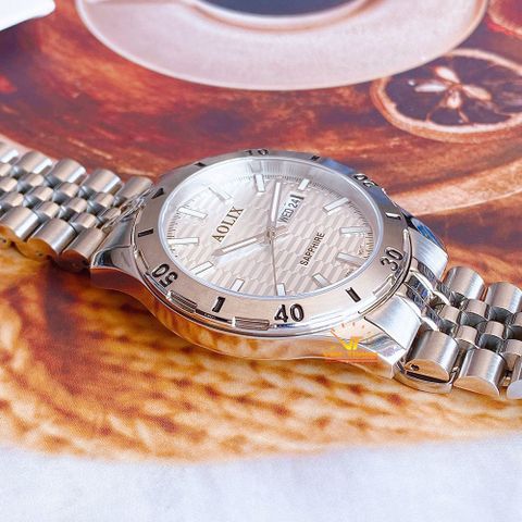  ĐỒNG HỒ NAM AOLIX AL9200GT TRẮNG CHÍNH HÃNG 