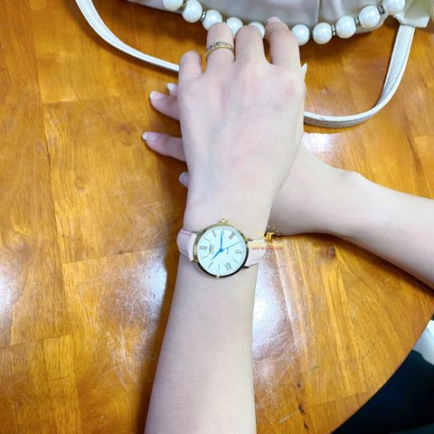  ĐỒNG HỒ NỮ NEWSKY NS5502L.L05 DÂY DA HỒNG CHÍNH HÃNG 