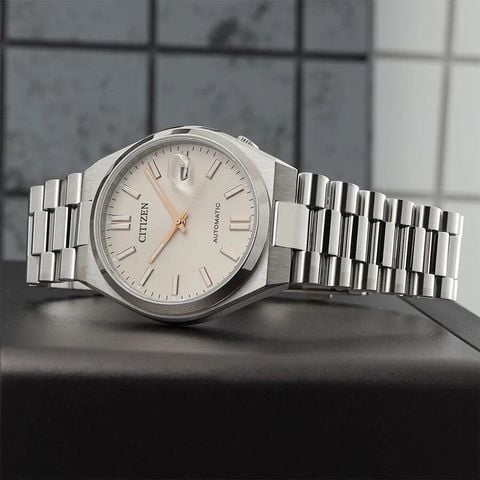  ĐỒNG HỒ NAM CITIZEN TSUYOSA MECHANICAL NJ0151-88W CHÍNH HÃNG 