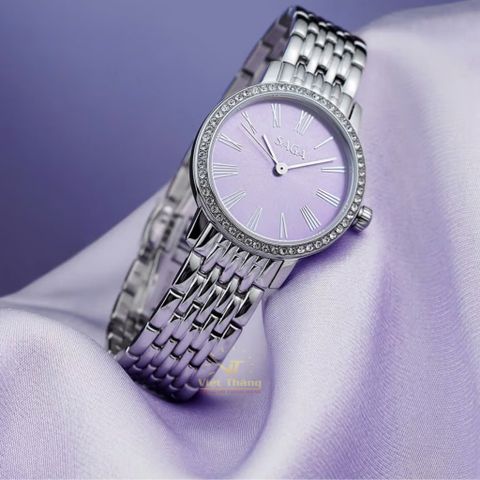  Saga Stella Chance 53578-SVVTSV-2 – Nữ – Quartz (Pin) – Mặt Số 36mm, Kính Cứng, Chống Nước 3ATM 