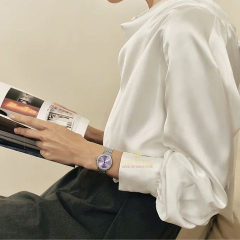  Saga Stella Chance 53578-SVVTSV-2 – Nữ – Quartz (Pin) – Mặt Số 36mm, Kính Cứng, Chống Nước 3ATM 