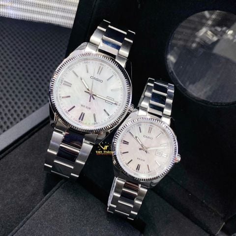  ĐỒNG HỒ CẶP CASIO LTP-1302DS-4A & MTP-1302DS-7A CHÍNH HÃNG 