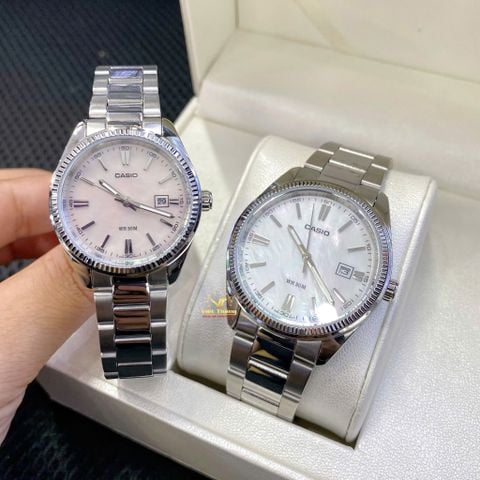  ĐỒNG HỒ CẶP CASIO LTP-1302DS-4A & MTP-1302DS-7A CHÍNH HÃNG 